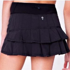 Ivivva Set The Pace Black Skirt